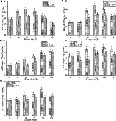 The Synergism of 1-Methylcyclopropene and Ethephon Preserves Quality of “Laiyang” Pears With Recovery of Aroma Formation After Long-Term Cold Storage